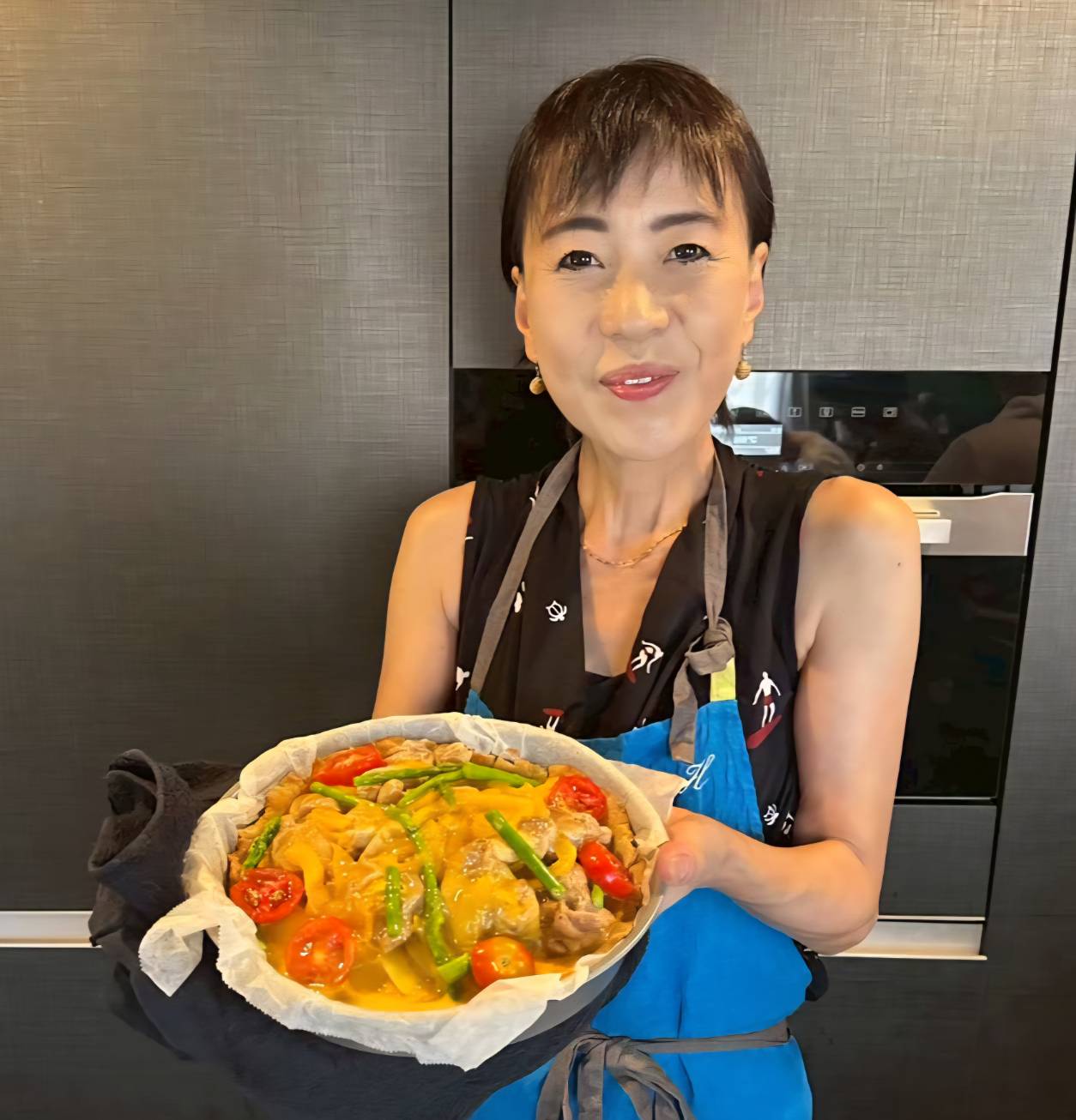 ジビエ料理・玄米粉のキッシュ完成